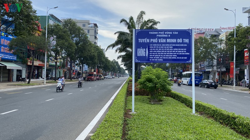 TP Vũng Tàu đang xây dựng các tuyến phố văn minh để hướng đến một Đô thị thông minh.