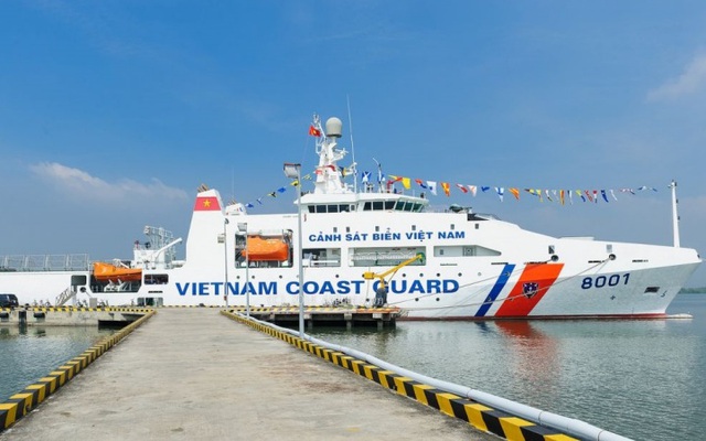 Một tàu của Cảnh sát biển Việt Nam (Ảnh minh họa: Nhân dân)
