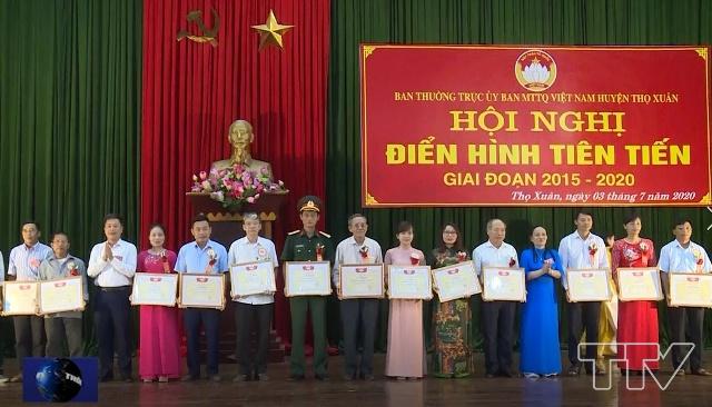 Hội nghị điển hình tiên tiến, giai đoạn 2015 – 2020 tại huyện Thọ Xuân