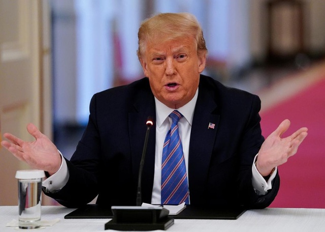 Tổng thống Mỹ Donald Trump. Ảnh: Reuters