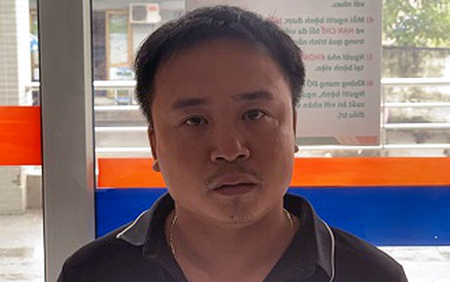 Tài xế xe đầu kéo Lê Thế Tuyển.