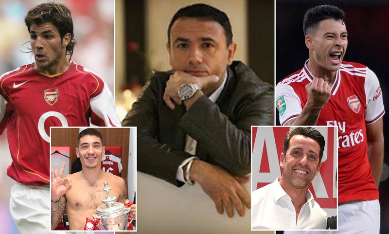 Francis Cagigao được ví như  &quot;siêu tuyển trạch viên &quot; khi đã phát hiện hàng loạt ngôi sao cho Arsenal. (Ảnh: Daily Mail)