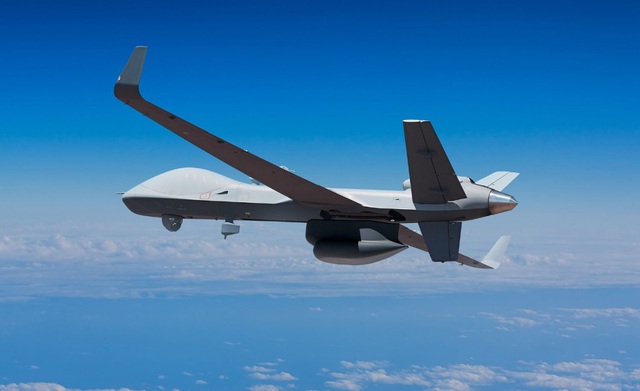 Máy bay không người lái General Atomics MQ-9B SeaGuardian (Ảnh: General Atomics)