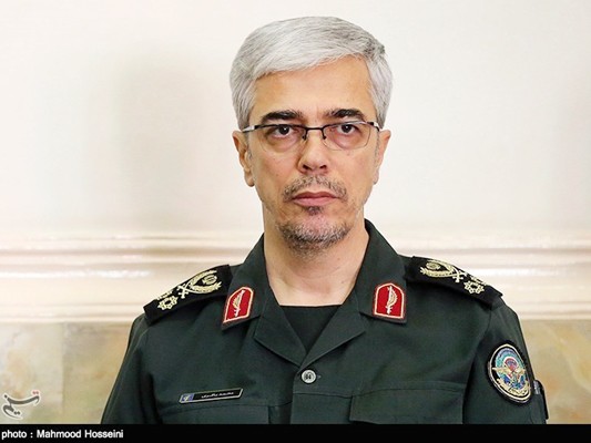 Thiếu tướng Mohammad Bagheri. Ảnh:Iran front page.