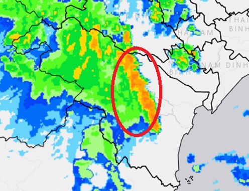 Ảnh mây Radar