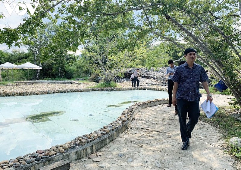 Dự án Suối khoáng nóng Trường Xuân đã xây dựng nhiều hạng mục không phép