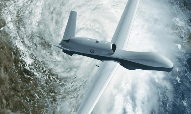 Máy bay không người lái MQ-4C của Hải quân Mỹ sẽ tham gia tập trận tại Thái Bình Dương năm 2021. (Ảnh: US Navy)