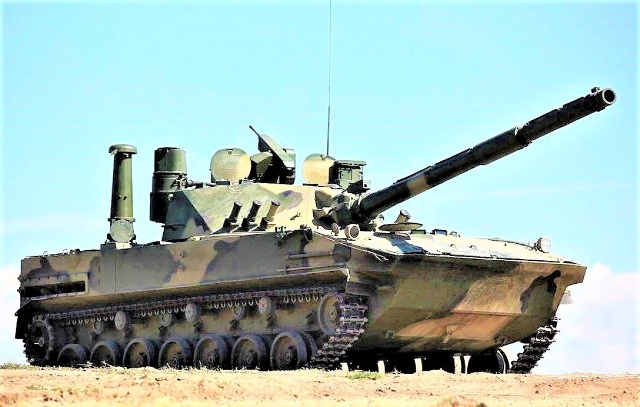 Sprut-SDM1 có kích thước và trọng lượng của xe chiến đấu bộ binh nhưng có hỏa lực của một xe tăng; Nguồn: tass.ru