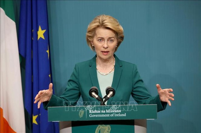 Chủ tịch EC Ursula von der Leyen. Ảnh: AFP/TTXVN