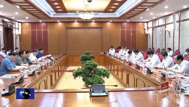 Bộ Chính trị duyệt văn kiện và phương án nhân sự Đại hội Đảng bộ tỉnh Thanh Hóa lần thứ XIX