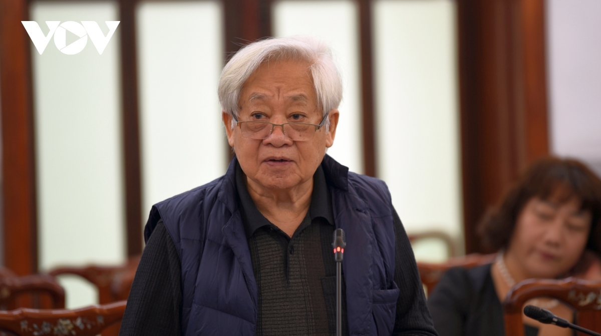 GS Phạm Tất Dong, Phó Chủ tịch - Tổng Thư ký Hội khuyến học Việt Nam.