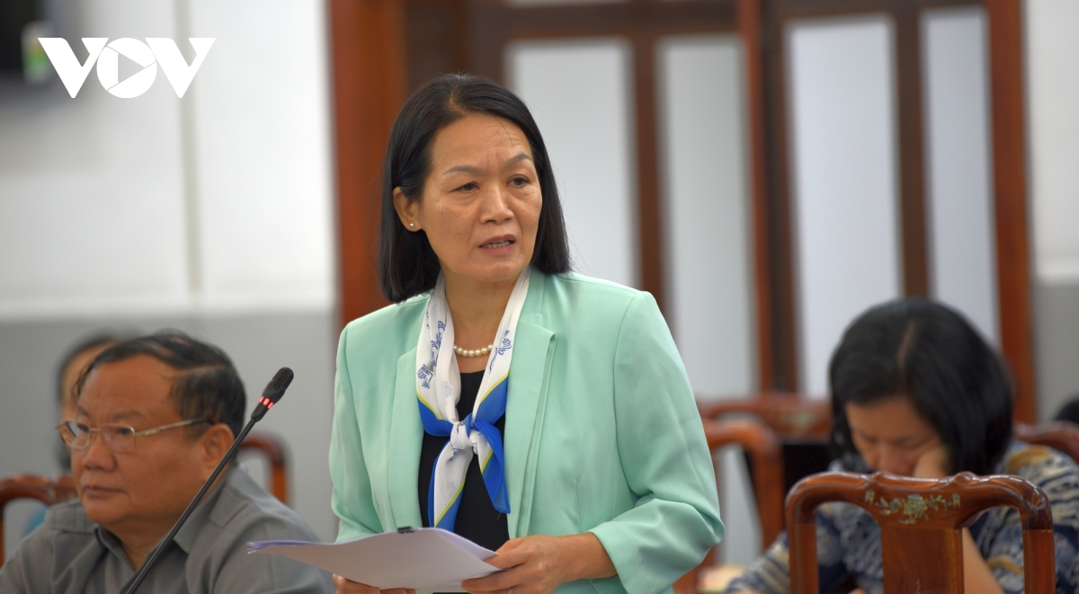 Phó Chủ tịch Hội Liên hiệp Phụ nữ Việt Nam Bùi Thị Hòa.