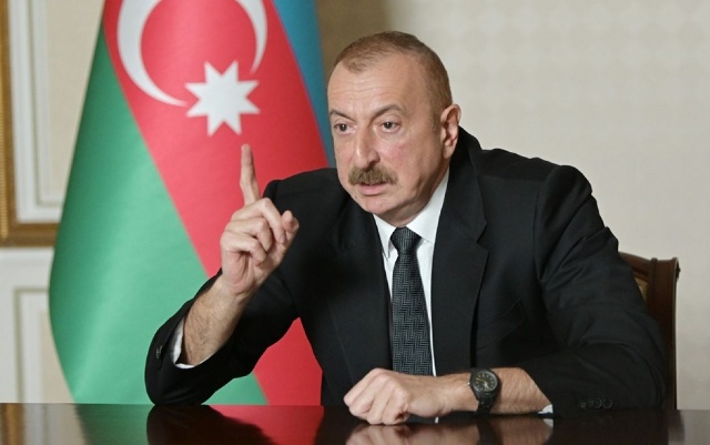 Tổng thống Azerbaijan Ilham Aliyev. Ảnh: Trend.