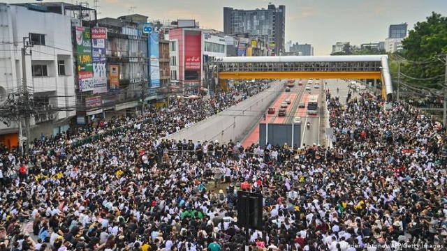 Thái Lan dỡ bỏ tình trạng khẩn cấp ở mức nghiêm trọng tại thủ đô Bangkok. Ảnh: Getty