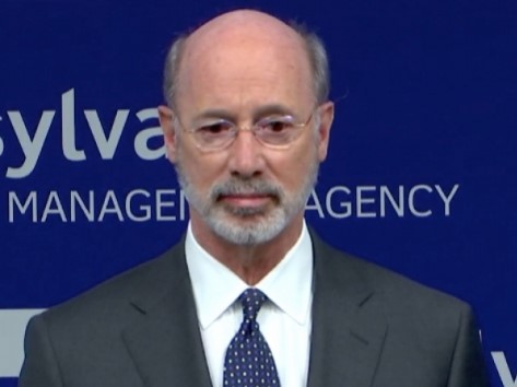 Thống đốc đảng Dân chủ Tom Wolf. Ảnh: Patch.