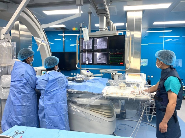 Bệnh viện Sản Nhi Quảng Ninh là 1 trong 10 bệnh viện trên cả nước đạt tiêu chí triển khai bệnh án điện tử. Ảnh: VGP/ Văn Thiêm
