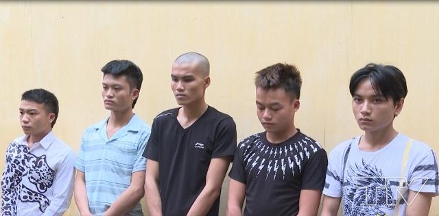5 đối tượng cướp xe máy tại Thọ Xuân