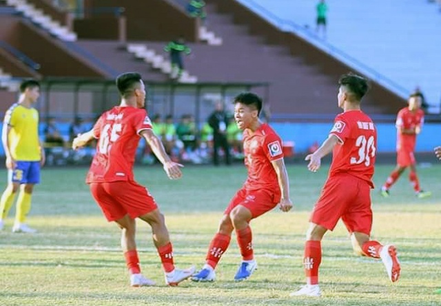 Ph&uacute; Thọ l&agrave; đội đầu ti&ecirc;n gi&agrave;nh quyền l&ecirc;n chơi giải hạng Nhất m&ugrave;a tới. (Ảnh: VFF)