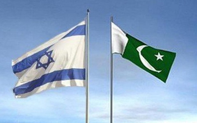 Cờ Israel và Pakistan. Ảnh: Daily Times.