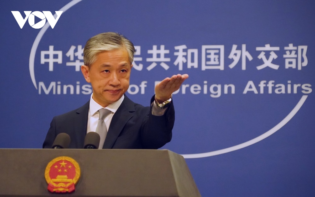 Phát ngôn viên Uông Văn Bân. Ảnh: Đinh Tuấn/VOV.