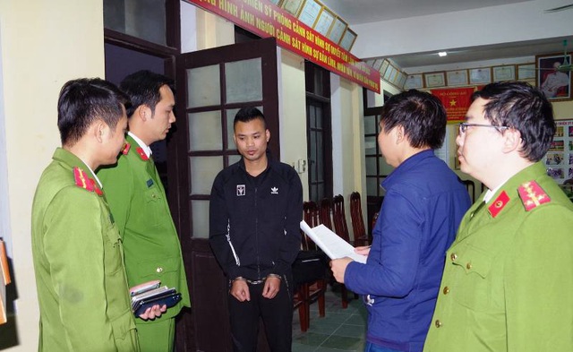 Đối tượng Phạm Văn Hải bị bắt giữ (ảnh: Công an Hà Nam)
