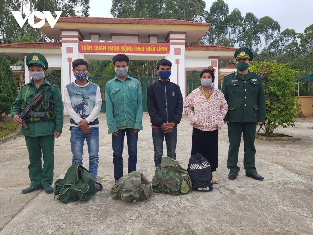 4 đối tượng tại đồn biên phòng tỉnh Điện Biên.