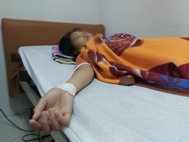 Nữ sinh N hiện rất đang hoang mang. (Ảnh: Khánh Ngọc)
