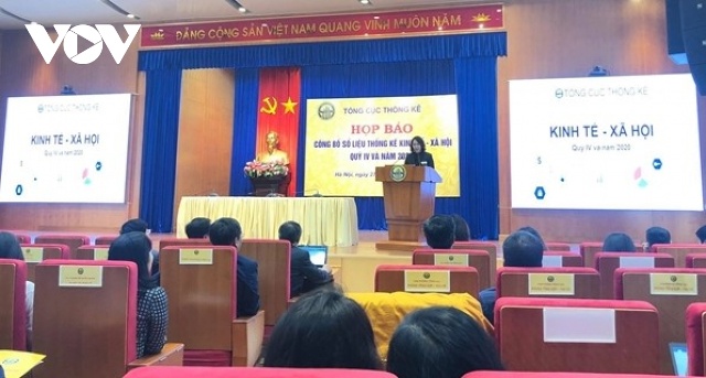 Họp báo công bố số liệu thống kê kinh tế-xã hội quý IV và năm 2020.