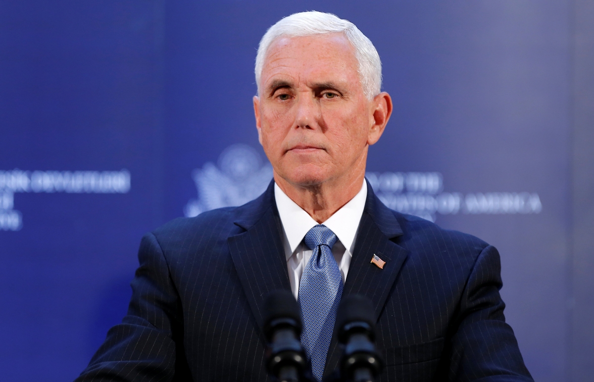 Ph&oacute; Tổng thống Mỹ Mike Pence. Ảnh: NBC.