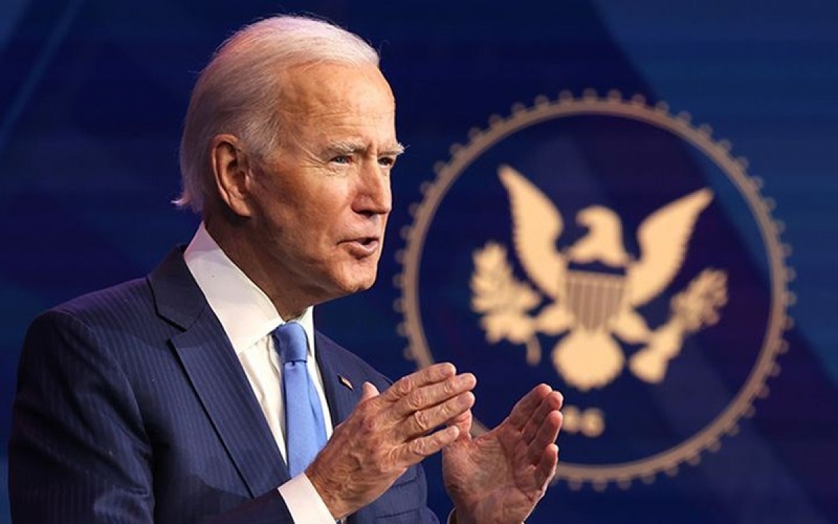 Tổng thống đắc cử Mỹ Joe Biden. Ảnh: BostonGlobe.