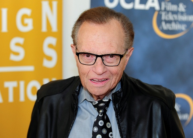 Larry King. Nguồn: Reuters