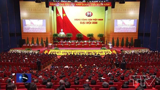 Lễ khai mạc Đại hội Đại biểu toàn quốc lần thứ XIII Đảng Cộng sản Việt Nam.