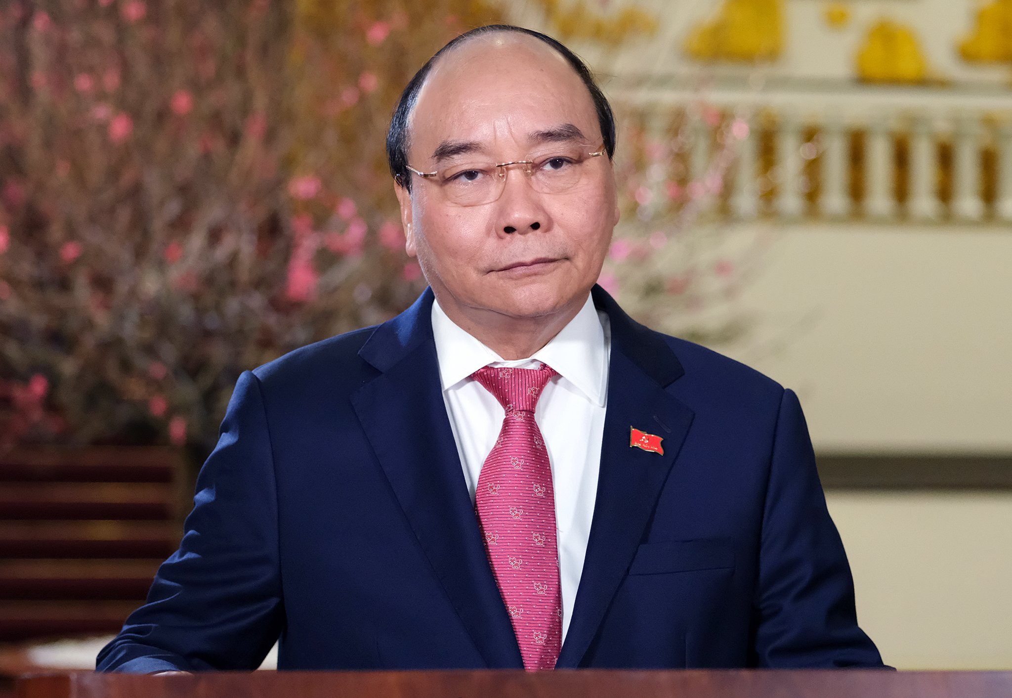 Thủ tướng Nguyễn Xuân Phúcgửi những tình cảm thân thương, lời thăm hỏi chân tình và lời chúc mừng năm mới Tân Sửu tốt đẹp nhất đến những người con của quê hương Việt Nam yêu dấu đang sinh sống, làm việc và học tập ở nước ngoài. Ảnh: VGP/Quang Hiếu