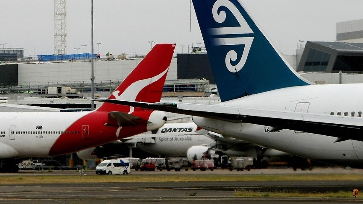 Air New Zealand đặt mục tiêu thử nghiệm hộ chiếu Covid-19 trên các chuyến bay giữa Auckland và Sydney từ tháng 4 tới. Ảnh AFP
