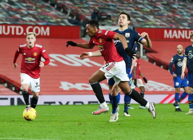 Nhiều kỷ lục được tạo nên sau trận MU 9-0 Southampton. (Ảnh: Getty).