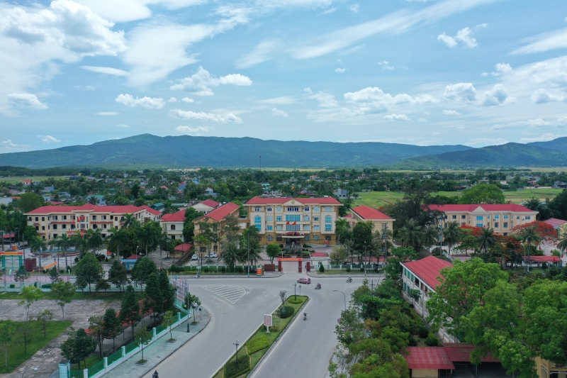 Trung tâm hành chính thị xã Nghi Sơn.