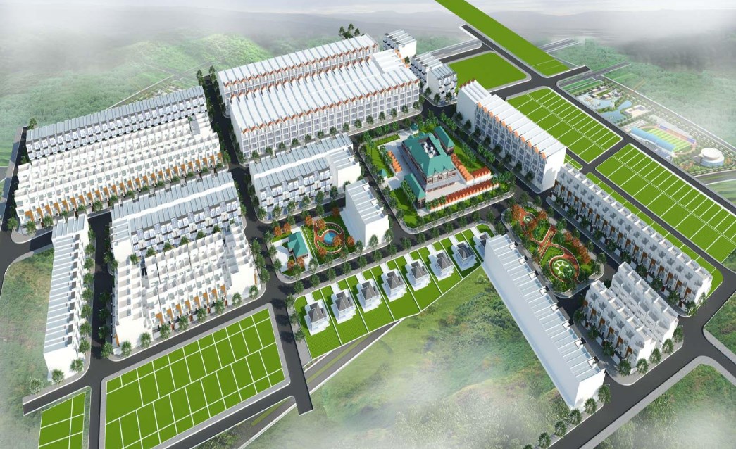 Phối cảnh khu dân cư Phú Quý