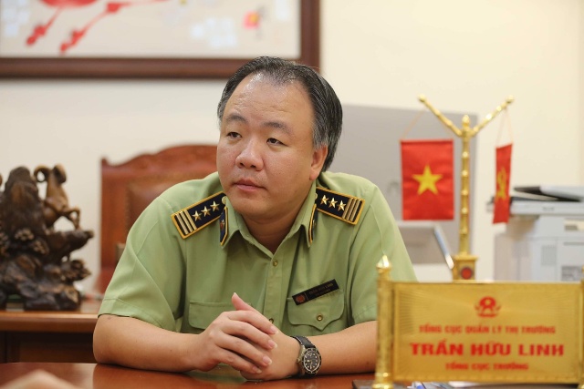 Ông Trần Hữu Linh, Tổng Cục trưởng Tổng cục Quản lý thị trường (Bộ Công Thương). Ảnh: VGP/Phan Trang