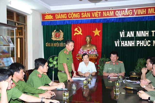 Công an TP.Hải Phòng lập chuyên án triệt phá đường dây sản xuất, bán giấy khám sức khỏe qua mạng. Ảnh Công an TP.Hải Phòng