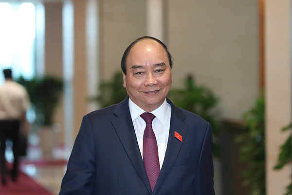 Ông Nguyễn Xuân Phúc được giới thiệu bầu Chủ tịch nước. Ảnh: Phương Nguyên