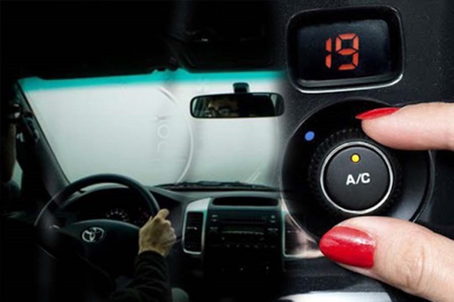 C&aacute;ch loại bỏ hơi nước đọng tr&ecirc;n k&iacute;nh &ocirc;t&ocirc;. Đồ hoạ: Vy Vy