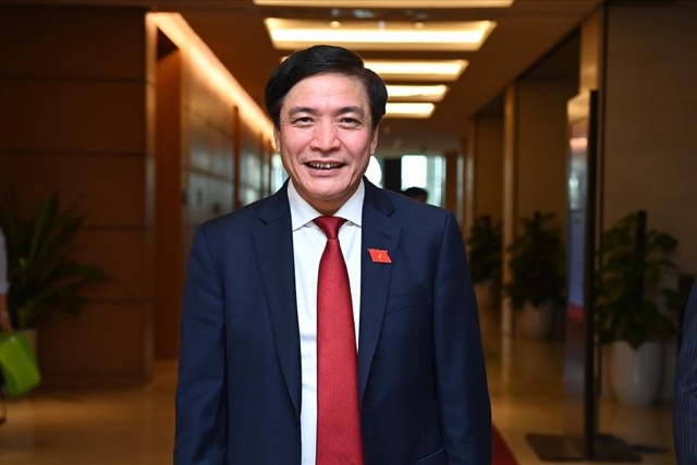 Bí thư Tỉnh ủy Đắk Lắk Bùi Văn Cường được bầu làm Tổng thư ký Quốc hội. Ảnh: Giang Huy.