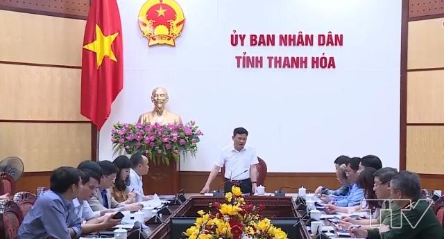Đồng ch&iacute; Nguyễn Văn Thi, Ủy vi&ecirc;n Ban Thường vụ Tỉnh ủy, Ph&oacute; Chủ tịch UBND tỉnh ph&aacute;t biểu tại hội nghị.