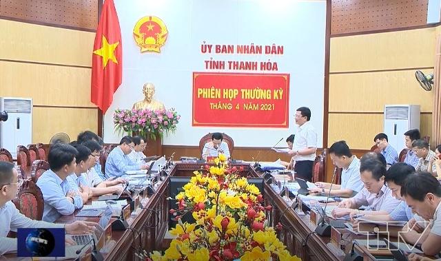 Đồng chí Mai Xuân Liêm, Uỷ viên Ban Thường vụ Tỉnh uỷ, Phó Chủ tịch UBND tỉnh phát biểu ý kiến tại phiên họp.