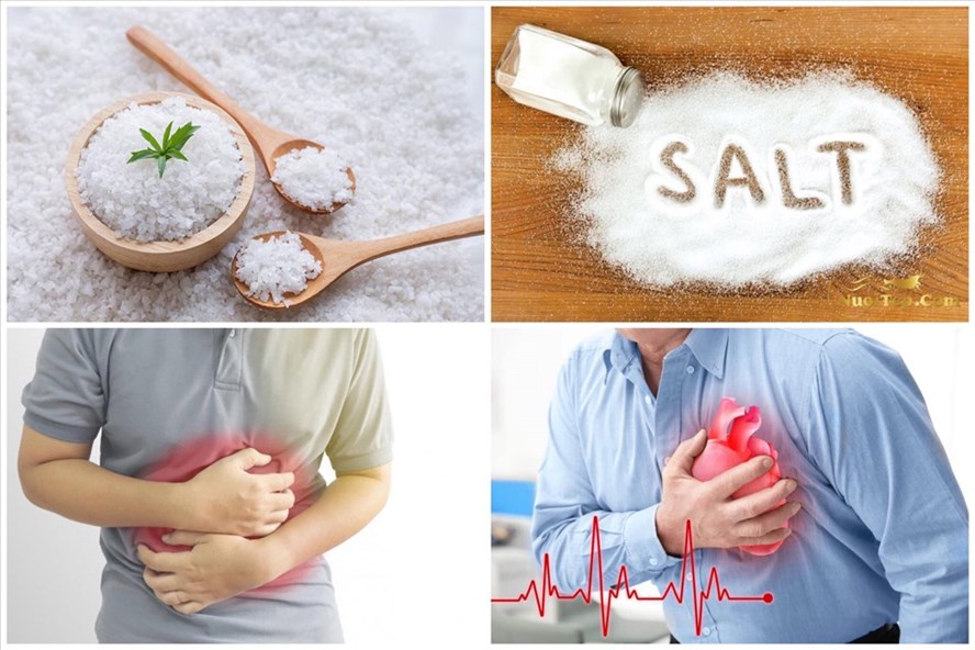Việc sử dụng quá nhiều muối trong các món ăn hằng ngày gây ra nhiều hệ lụy đến sức khoẻ, vì vậy bạn cần biết và nên sử dụng hợp lí. Đồ hoạ: Minh Thư