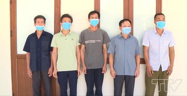 Các đối tượng bị bắt giữ.