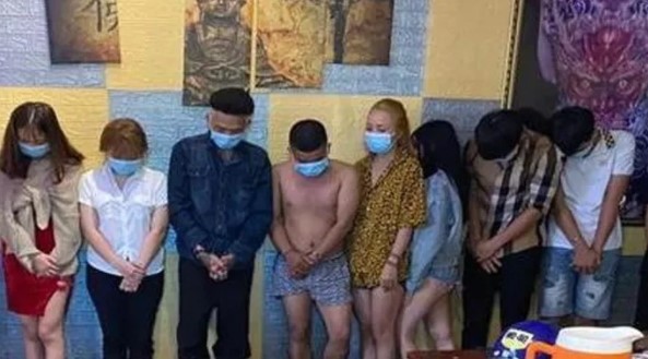 Các đối tượng bị bắt giữ