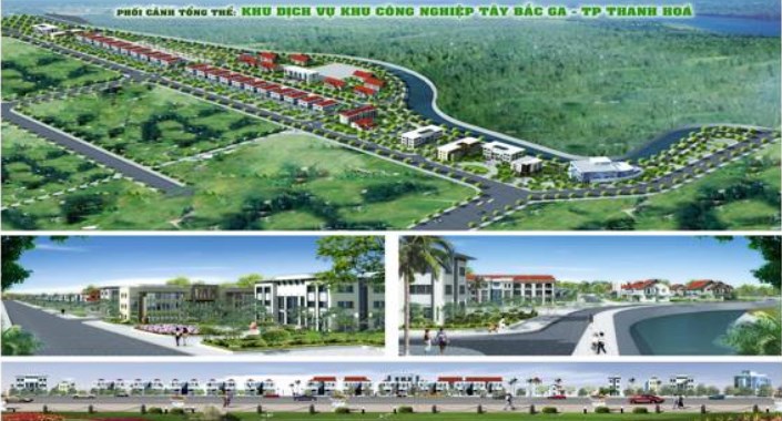 Ảnh KCN Đ&igrave;nh Hương - T&acirc;y Bắc Ga.