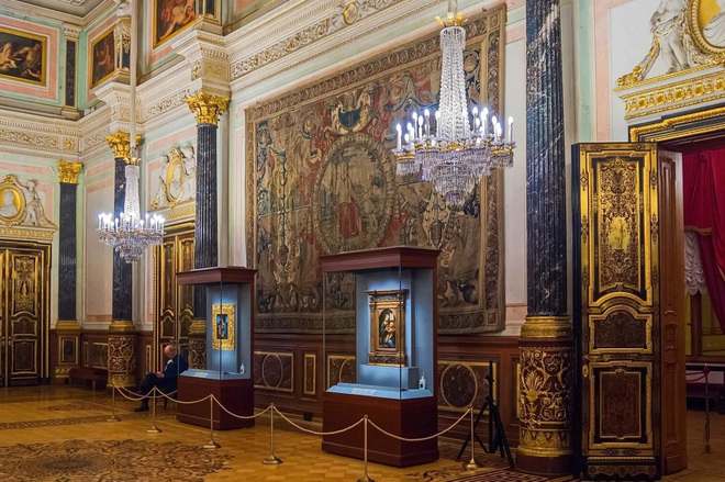 Bảo tàng Hermitage nằm ở St. Petersburg (Nga) hiện đang lưu giữ hơn 3 triệu tác phẩm nghệ thuật.