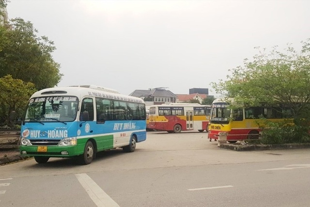 Hải Dương dừng vận tải hành khách đi Hà Nội, Cần Thơ và 4 tỉnh có ca mắc COVID-19. Ảnh: CTV
